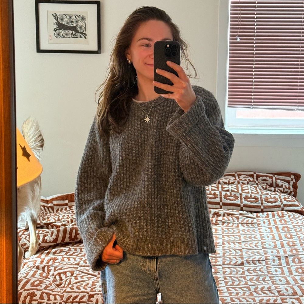 MATE the label Alpaca classic Crew Sweater